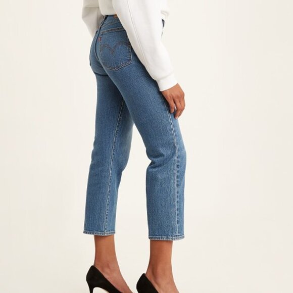 LEVI'S wedgie straight jeans 26" inseam in jive sound (sz30) - Picture 3 of 3